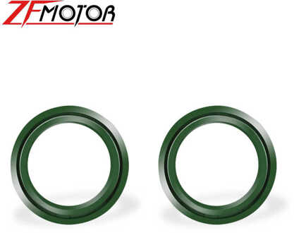 41 54 Motorfiets Onderdelen Voorvork Demper Olie Afdichting Voor Kawasaki ZZR400 Z1000 KDX125 ZR400 Voor Suzuki GSX750F GSXR750 GSX1100F groen olie- zegel