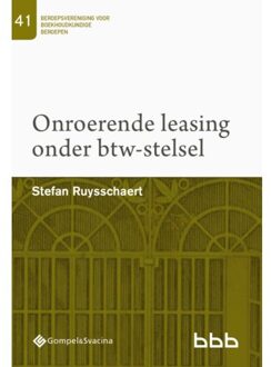 41-Onroerende Leasing Onder Btw-Stelsel - Beroepsvereniging Voor Boekhoudkundige Beroepen - Stefan Ruysschaert