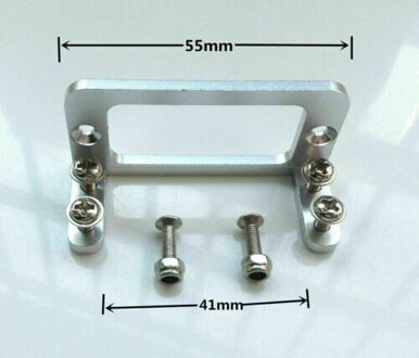 410Mm X 190Mm X 60Mm Borstelloze Elektrische Hoge Snelheid Boot Plastic Romp Geel Wit S3003