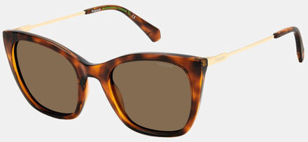 4144/S/X Zonnebril Dames Bruin - One size
