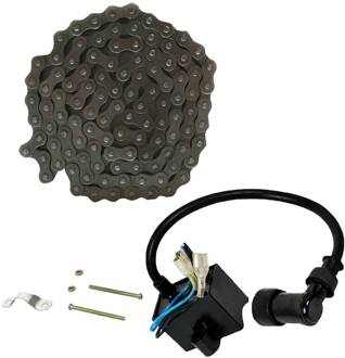 415 Chain & CDI Coil Module Past 49/66/80cc 2 Takt Motor Gemotoriseerde Fiets