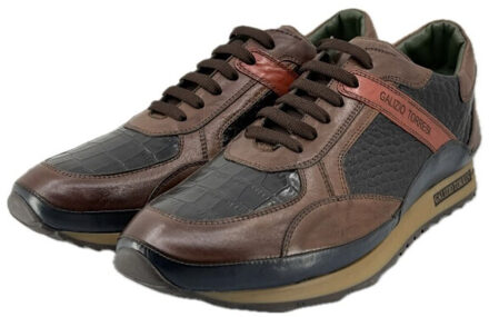 415128b 19733-nougat-blu - maat 43 Bruin