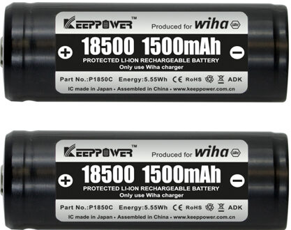 41914 | Accuset 18500 Li-ion | 2 stuks - 41914