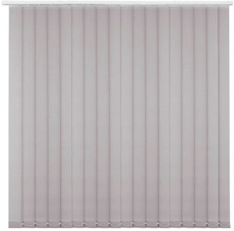 4196 Verticale Lamellen Compleet Lichtdoorlatend Grijs 12,7 X 260 Cm + Rail 250 Cm
