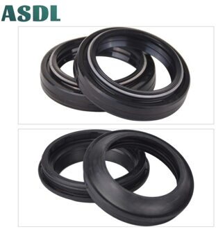 41X53X8 41 53 8 Vork Demper Olie Seal & 41X53 Stofkap Voor Ducati scrambler -16 Voor Honda XR250R Silverwing 400 600 02-09 2stk zegel 2stk hoes