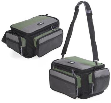 42*26*17Cm Mannen Vrouwen Vissen Tas Oxford Multifunctionele Outdoor Taille Schoudertassen Reel Lokken Carrier Opslag tas Visgerei