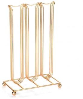 42 Koffie Capsules Pods Houder Ruimtebesparend Dispenser Opslag Stand Display Rack Organizer gouden
