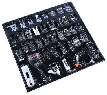 42 Pcs Breien Naald Huishoudelijke Naaimachine Vlechten Blind Stitch Stopvoet Presser Voet Voeten Kit Set Voor Brother Singer Janom