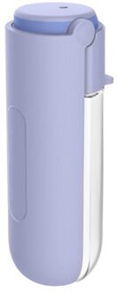 420 Ml Draagbare Huisdier Hond Water Fles Voor Kleine Grote Honden Kat Drinkbak Feeder Outdoor Reizen Huisdier Lekvrij Water dispenser L Blauw