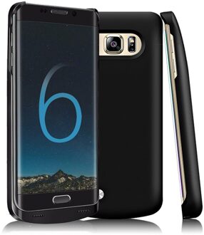 4200Mah Portable Power Bank Pack Backup Externe Lader Opladen Batterij Beschermhoes Cover Voor Samsung Galaxy S6edge wit