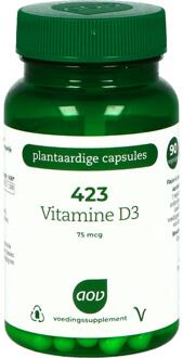 423 Vitamine D3 75 mcg - 90 vegacaps - Vitamine D3 - Voedingssupplement