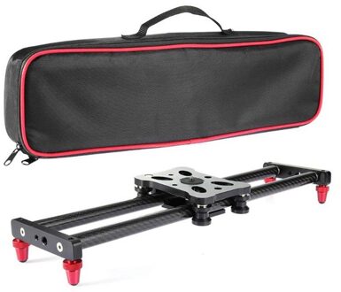 42Cm Carbon Fiber Camera Track Slider Video Stabilizer Dslr Camera Rail Camcorder Filmen Foto Met 1/4 ''Schroef Mount gaten