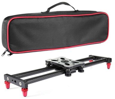 42Cm Carbon Fiber Camera Track Slider Video Stabilizer Dslr Camera Rail Camcorder Filmen Foto Met 1/4 ''Schroef Mount gaten