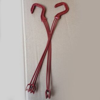 42Cm Plant Hanger Duurzaam Bloempot Houder Opknoping Bloemenmand Haak Hanger Bloempot Houder Tuin Planter Haken wit