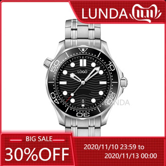 42mm Automatic Mechanical Watch Mens Watches ceramics Sapphire Luminous Calendar Mechanical 904L Watch H Noob