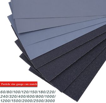 42pcs Diverse Malen Schuurpapier 400 600 800 1000 1200 1500 2000 2500 3000 Grit Water/Natte Schurende Schuurpapier waterdichte 3.6 inch