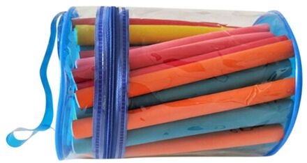 42Pcs Flexibele Curling Staven Magic Curler Rods Twist Hair Roller 7 Maten Foam Herbruikbare Non Verwarming Veilig Styling Tool d5BF