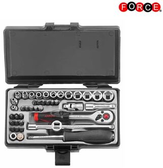 42st 1/4" 6pt. doppenset 24218