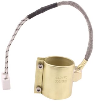 42X50Mm 220V 280W Elektrische Koperen Vat Brass Band Heater Voor Extruder D0AB