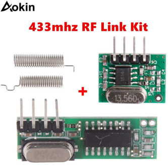 433 Mhz Superheterodyne RF Receiver and Transmitter Module 433Mhz Remote controls For Arduino uno Wireless module Diy Kits