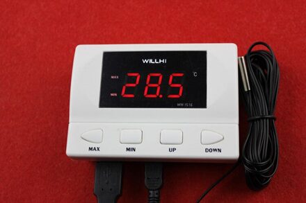 433M Elektronische Draadloze Temperatuur Alarm Digitale Temperatuur Buzzer Met Ingebouwde Hoge Loudness Speaker -58F-230F 1C