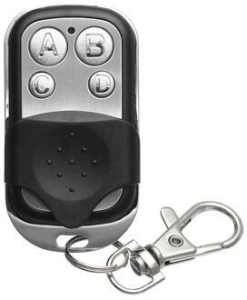 433Mhz Draadloze Radio Frequentie Afstandsbediening Metalen 4-Key Afstandsbediening Ev1527 Leren Code Draadloze Afstandsbediening