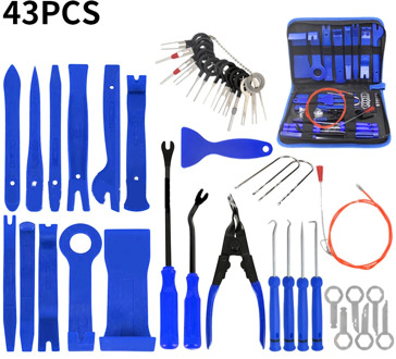 43Pcs/Set Car Disassembly Tools For Dashboard Audio Trim Interior Disassembly Installation Removal Tool For The Car Accessories