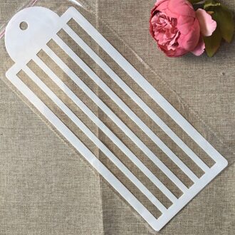 44*17Cm Grote Lijn Streep Diy Gelaagdheid Stencils Schilderij Plakboek Kleuring Embossing Album Decoratieve Template