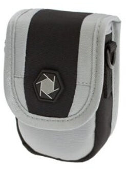 440602 tas voor compactcamera's - small - zwart/grijs