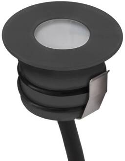 441520A LED inbouwlamp, 12V/DC 0,6W antraciet