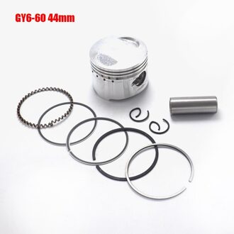 44Mm Big Bore Piston & Ring Set Voor Scooter Atv Motorfiets GY6 60