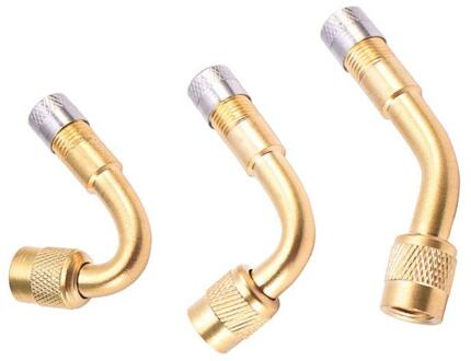 45 °/90 °/135 ° Auto Motorfiets Opblaasbare Nozzle Ventiel Nozzle Extension Tube D2TC oranje