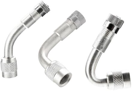 45 °/90 °/135 ° Auto Motorfiets Opblaasbare Nozzle Ventiel Nozzle Extension Tube D2TC roze