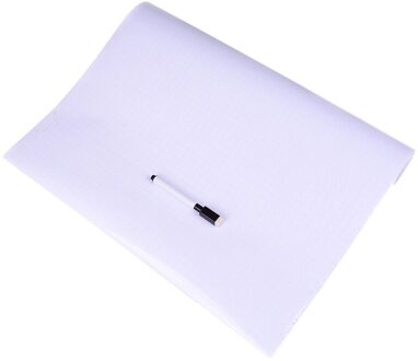45*100Cm Verwijderbare Whiteboard Muur Papier Sticker Droge Wissen Office Vinyl Decor Decal