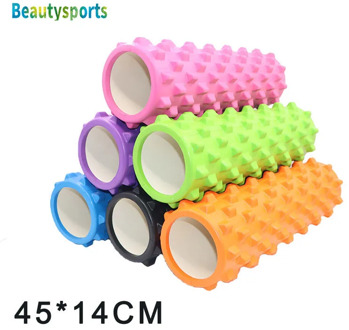 45*14cm Yoga Foam Roller Massager Column Pilates Fitness Gym Muscle Back Stick Body Relax Home Sport Equipment