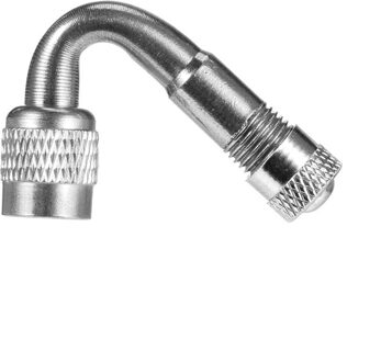 45/90/135 Graden Messing Air Tyre Valve Extension Auto Truck Bike Motorcycle Motorbike Wiel Banden Onderdelen 45zilver