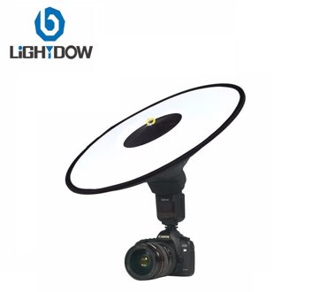 45 cm Inklapbare Beauty Dish Flash Diffuser voor Speedlite Studio Portret Catchlights Lichtgewicht Fotografische Apparatuur