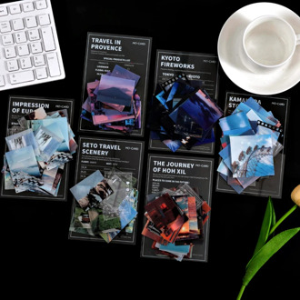 45 pcs/lot Fantastic journey in dreams series Decorative Stickers Scrapbooking Stick Label Diary Stationery Album ins Stickers