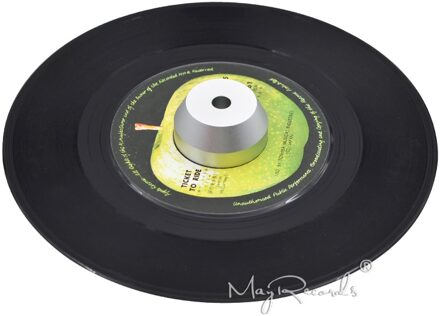 45 RPM Zilver Adapter Duurzaam Massief Aluminium Center Adapter voor 7 inch Records Vinyl