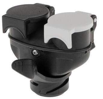 45% Sales! 13 Pin Naar 7 Pin Euro Trailer Towing Caravan Dual Socket Plug Adapter Connector