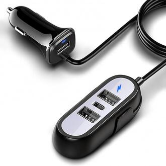 45% Sales! PD18W 3 Usb QC3.0 Auto Auto Fast Charger Voor Iphone 12/12 Mini/12 Pro/12 Pro Max