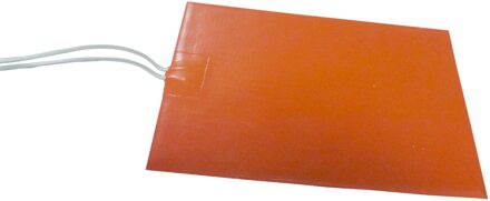 450*430mm silicone rubber heater pad riem met 100k thermistor