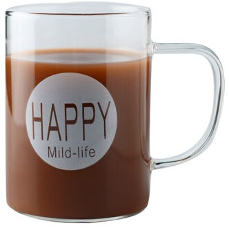 450 ML Grote hittebestendig borosilicaatglas Mok Cup Bier Koffie Thee Melk Ontbijt Mok Creatieve Transparant Drinken 001