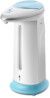 450Ml Automatische Zeepdispenser Touchless Sensor Handdesinfecterend Shampoo Wasmiddel Dispenser Wall Mounted Voor Badkamer Keuken Blauw