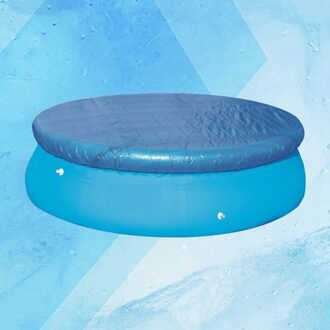 457Cm/15ft Diameter Ronde Easy Set Zwembad Cover Voor Frame Zwembaden Opblaasbare Zwemmen Snelle Set Zwembad