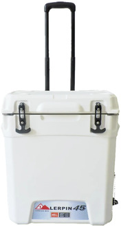 45L Rolling Chest Plastic Trolley Hard Cooler Box with Wheels