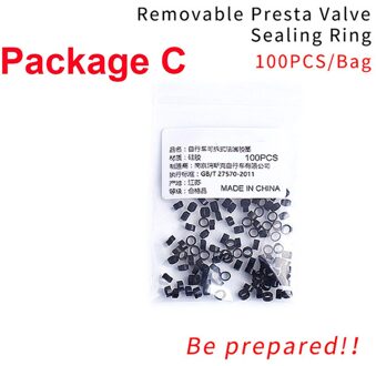 45Mm 80Mm Verwijderbare Geïntegreerd Met Moersleutel Fiets Onderdelen Presta Valve Extender Binnenbanden Klep Uitbreiding Fiets Accessoires Sealing Ring