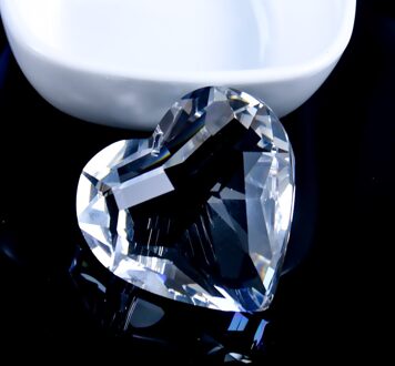 45Mm Hart Vorm Crystal Prisms Kroonluchter Onderdelen Clear Hangers Suncatcher Voor Windows Decor Diy Thuis Bruiloft Decor Accessoires