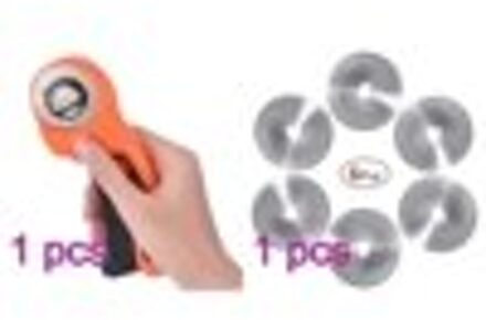 45Mm Roterende Messen Stof Circulaire Snijden Patchworkleathercraft 45Mm Rotary Cutter Leer Snijgereedschap Item 1