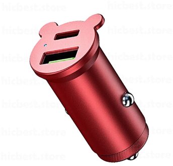 45W Aluminium Pd Autolader Voor Iphon Auto Pd Charger PD3.0 Fcp Scp Afc Auto Adapter Voor Iphon 12 se 11 Pro Samsung S20 Huawei